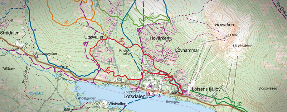 Kartor över Lofsdalen – Uppvallens Samfällighetsförening